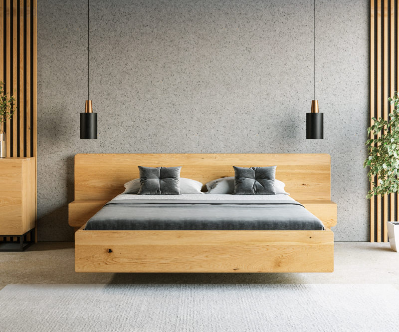 Masívne manželské postele DAPONTI