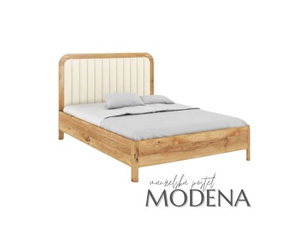Manželská posteľ z masívu MODENA